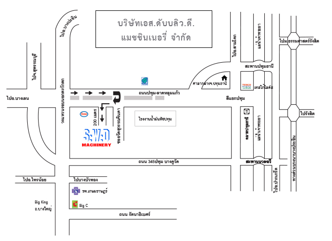 แผนที่บริษัท